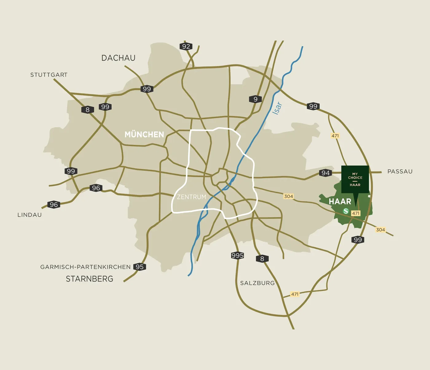 Karte München