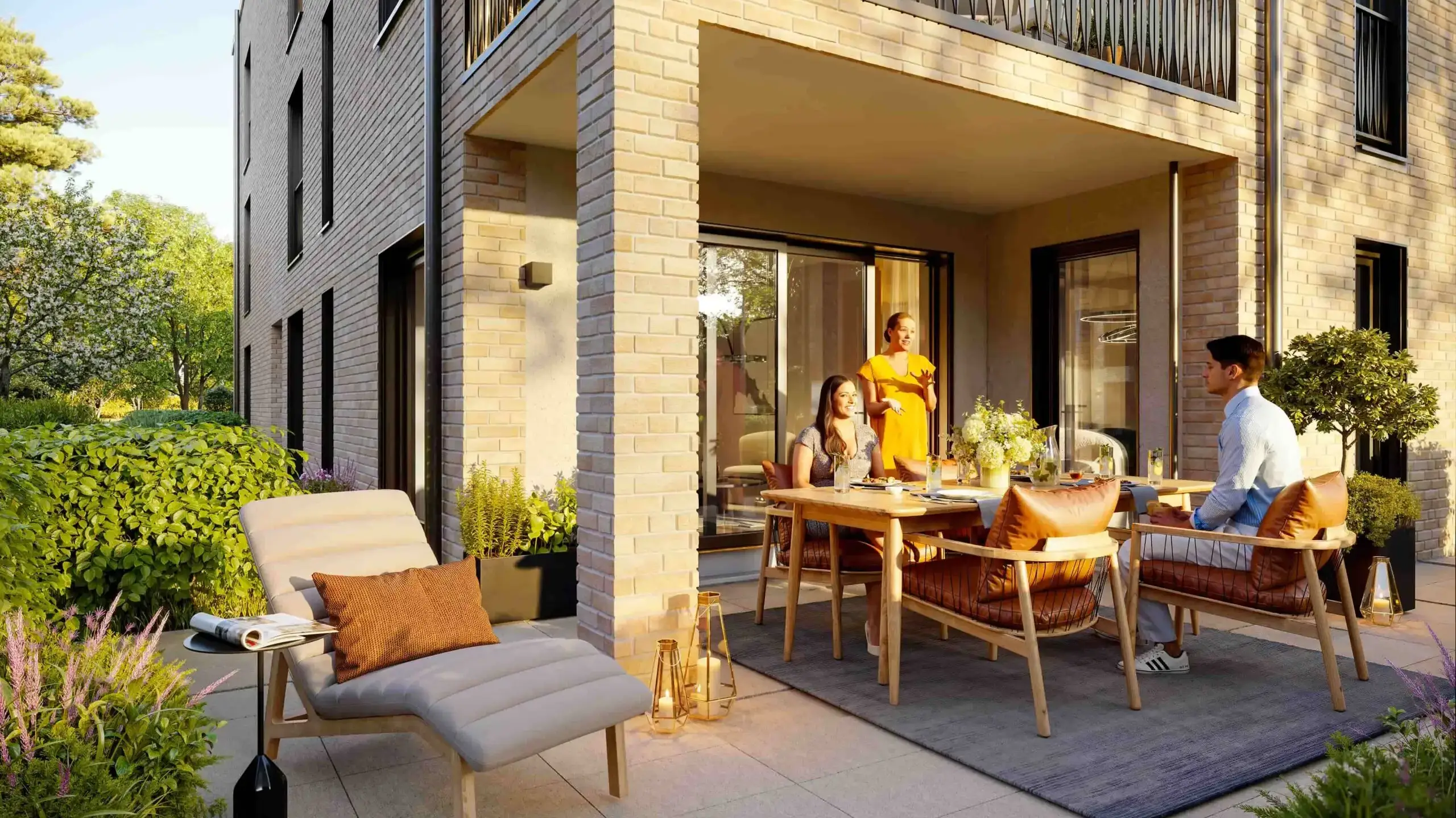 Visualisierung Terrasse