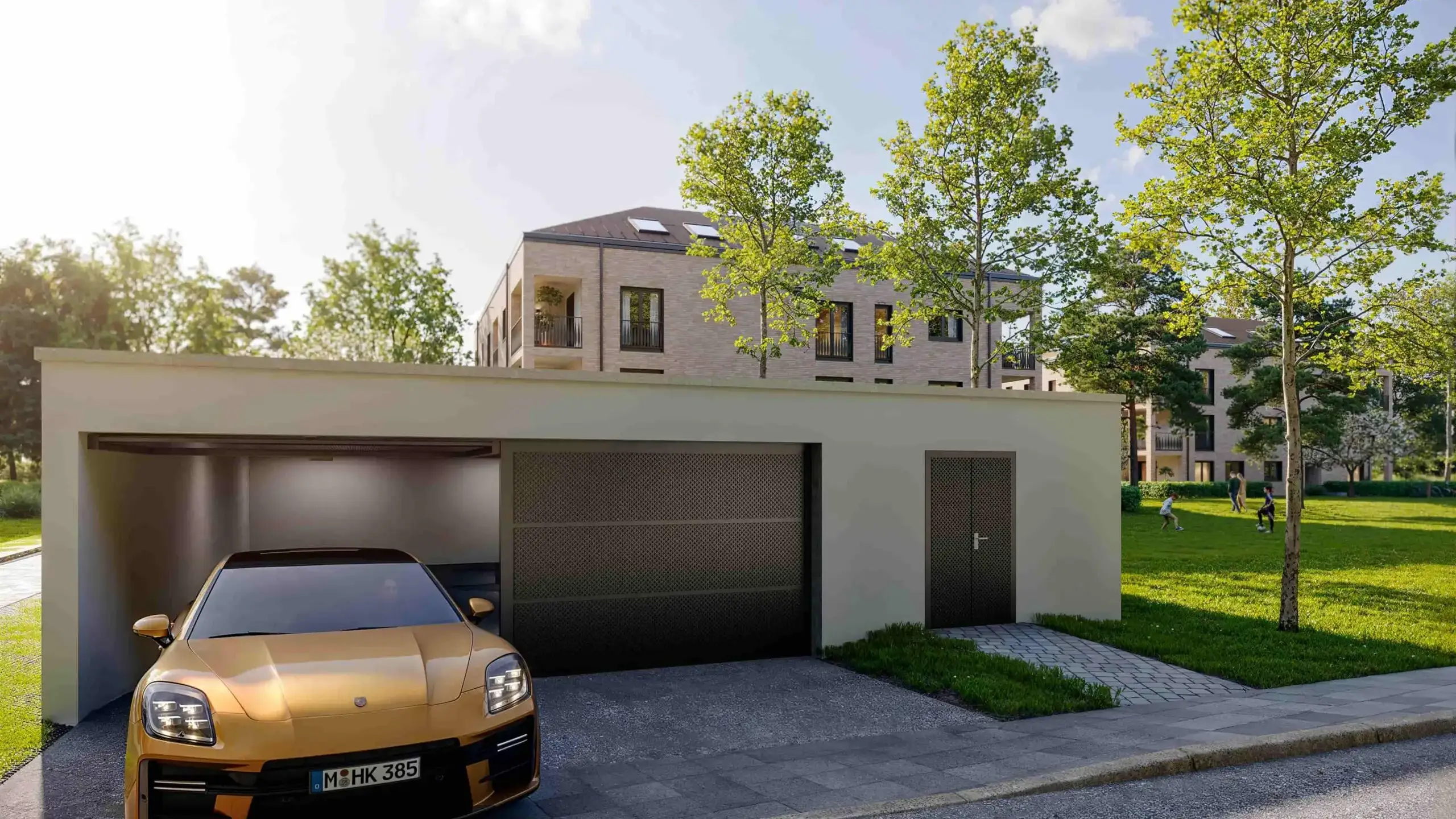 Visualisierung Tiefgarage